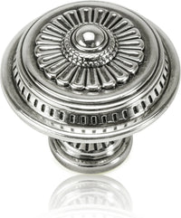 Lakewood Knob Burnish Silver Finish 9895/6