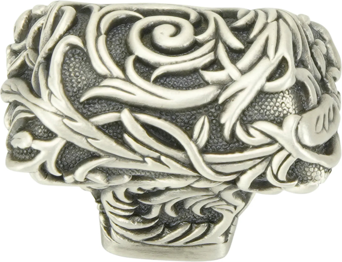 Ellington Rectangle Knob, Matte Silver 9896MS