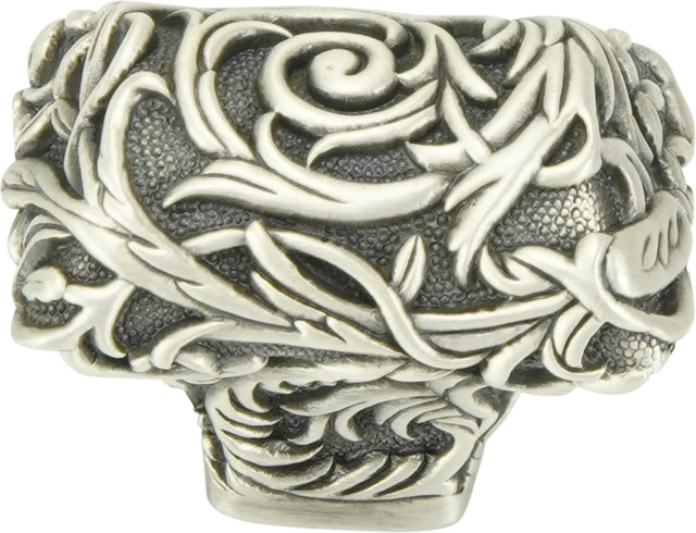 Ellington Rectangle Knob, Matte Silver 9896MS