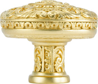 Edgar Berebi Monterey Knob In Satin Gold Plate 9897SG