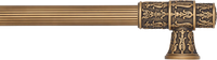 Finish-Burnished Brass