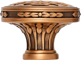 Astoria Knob, Museum Gold Finish 9946-1