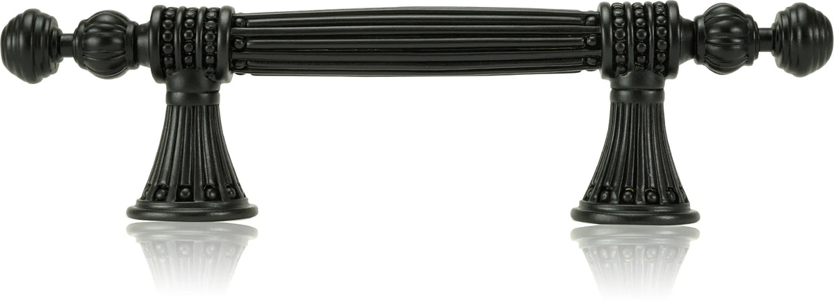 3-1/2'' cc Chesapeake Pull Black Tie Finish 9947/4