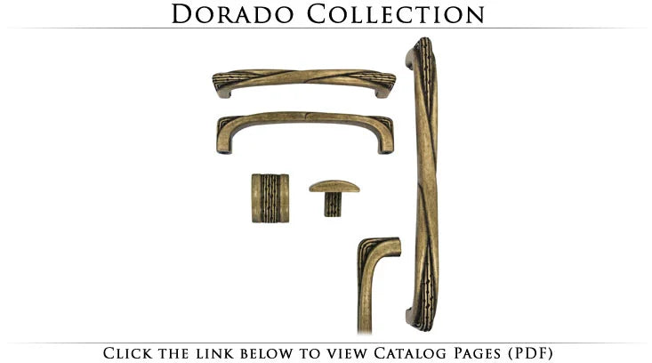 Edgar Berebi 10446 Dorado Pewter Cabinet Pull