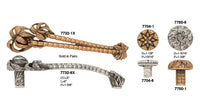 Edgar Berebi 7732 Key Largo Pewter Cabinet Pull