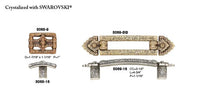 Edgar Berebi 8069 Kingsbury Pewter Cabinet Pull