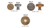 Round Back Plate 10005