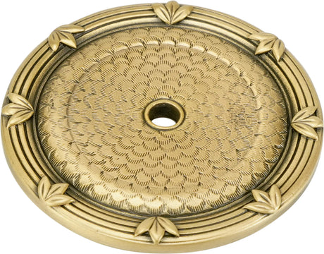 Newport Back Plate, Museum Gold Plate X8320/1