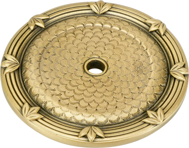 Newport Back Plate, Museum Gold Plate X8320/1