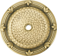 Newport Back Plate, Museum Gold Plate X8320/1