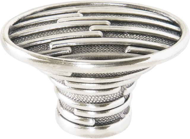 Urban Metro Newbury Knob, Burnish Silver Plate 100831/BS