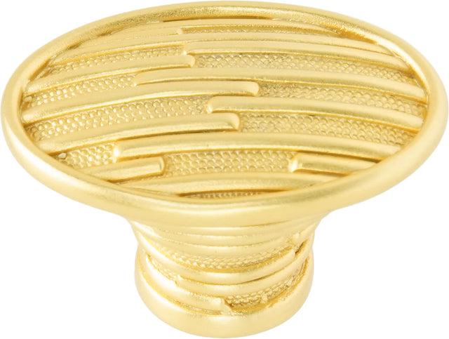 Urban Metro Newbury Knob, Satin Gold Plate 100831/SG