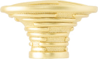 Urban Metro Newbury Knob, Satin Gold Plate 100831/SG