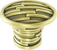 Urban Metro Newbury Knob, Burnish Brass Plate 100841/BB