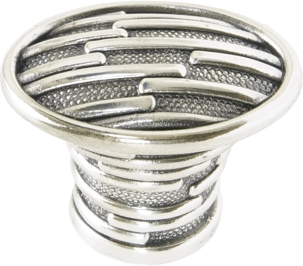Urban Metro Newbury Knob, Burnish Silver Plate 100841/BS