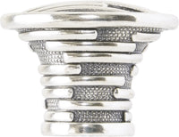 Urban Metro Newbury Knob, Burnish Silver Plate 100841/BS