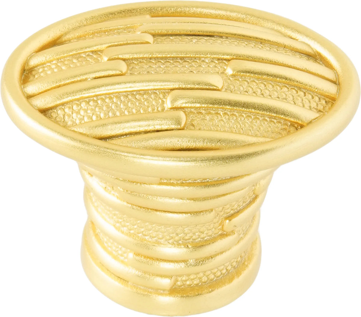 Urban Metro Newbury Knob, Satin Gold Plate 100841/SG