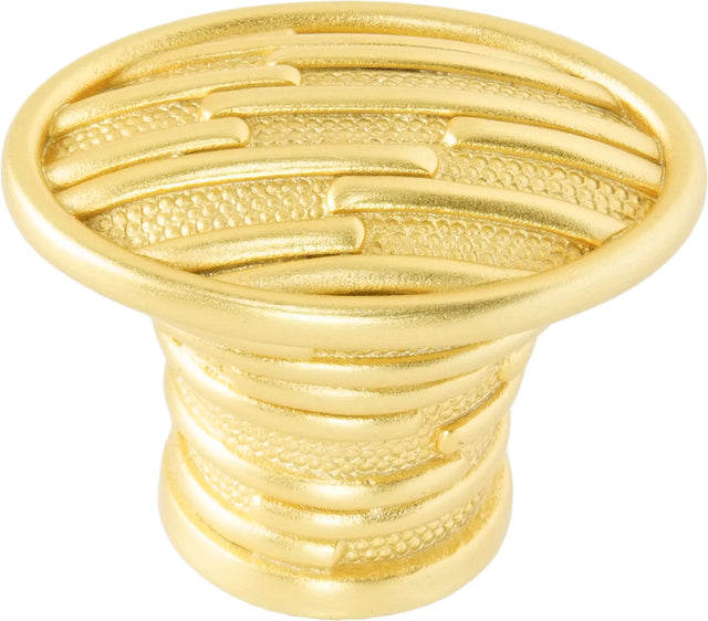 Urban Metro Newbury Knob, Satin Gold Plate 100841/SG