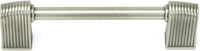 Urban Metro Oxford 4'' cc Knob-pull, Antique Nickel Plate 101374/AN