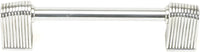 Urban Metro Oxford 4'' cc Knob-pull, Burnish Silver Plate 101374/BS