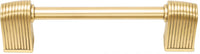 Urban Metro Oxford 4'' cc Knob-pull, Museum Gold Plate 101374/MG