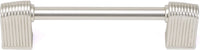 Urban Metro Oxford 4'' cc Knob-pull, Satin Nickel Plate 101374/SN
