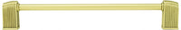 Urban Metro Oxford 8'' cc Pull, Burnish Brass Plate 101378/BB
