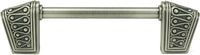 Urban Metro Rivoli 4'' cc Knob-pull, Antique Nickel Plate 101384/AN