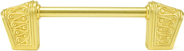 Urban Metro Rivoli 4'' cc Knob-pull, Satin Gold Plate 101384/SG
