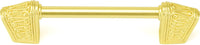 Urban Metro Rivoli 4'' cc Knob-pull, Satin Gold Plate 101384/SG