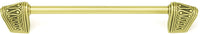 Urban Metro Rivoli 6'' cc Pull, Burnish Brass Plate 101386/BB