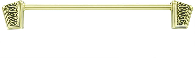 Urban Metro Rivoli 8'' cc Pull, Burnish Brass Plate 101388/BB
