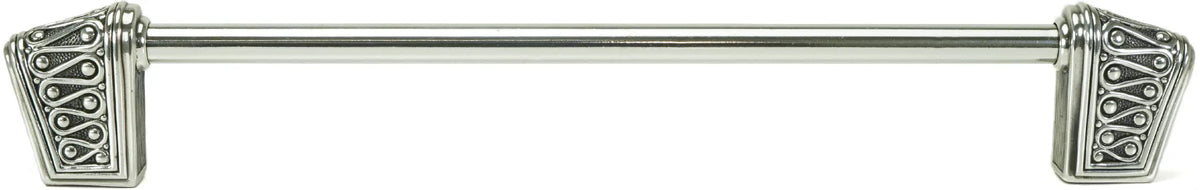 Urban Metro Rivoli 8'' cc Pull, Burnish Silver Plate 101388/BS