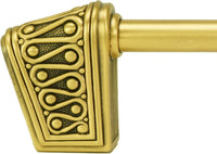 Urban Metro Rivoli 8'' cc Pull, Museum Gold Plate 101388/MG