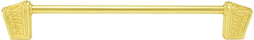 Urban Metro Rivoli 8'' cc Pull, Satin Gold Plate 101388/SG