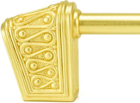 Urban Metro Rivoli 8'' cc Pull, Satin Gold Plate 101388/SG