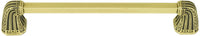 Urban Metro Saville 8'' cc Pull, Burnish Brass Plate 101438/BB