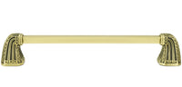 Urban Metro Saville 8'' cc Pull, Burnish Brass Plate 101438/BB