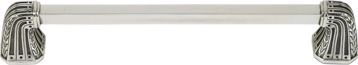 Urban Metro Saville 8'' cc Pull, Burnish Silver Plate 101438/BS