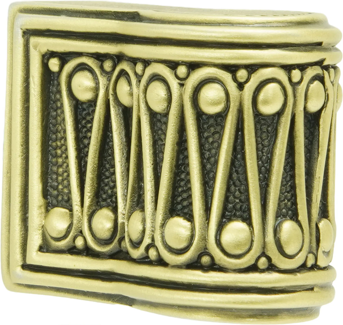 Urban Metro Rivoli Knob, Burnish Brass Plate 101491/BB