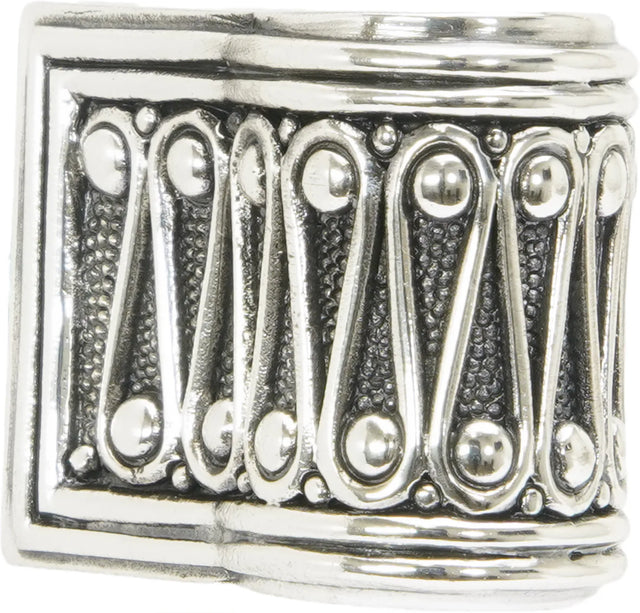 Urban Metro Rivoli II Knob, Burnish Silver Plate G101491/BS