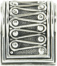 Urban Metro Rivoli Knob, Burnish Silver Plate 101491/BS