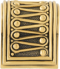 Urban Metro Rivoli II Knob, Museum Gold Plate G101491/MG