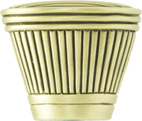 Urban Metro Oxford Ii Knob, Burnish Brass Plate G101501/BB
