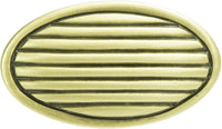 Urban Metro Oxford Ii Knob, Burnish Brass Plate G101501/BB