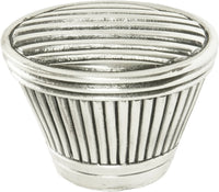 Urban Metro Oxford Knob, Burnish Silver Plate 101501/BS
