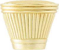 Urban Metro Oxford Ii Knob, Satin Gold Plate G101501/SG