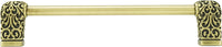 Urban Metro Via Veneto 6'' cc Pull, Burnish Brass Plate 101526/BB