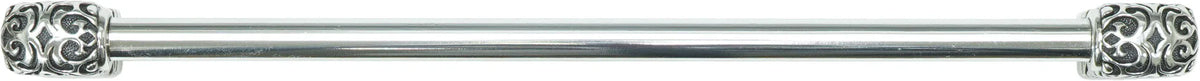 Urban Metro Via Veneto 8'' cc Pull, Burnish Silver Plate 101528/BS