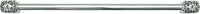 Urban Metro Via Veneto 8'' cc Pull, Burnish Silver Plate 101528/BS